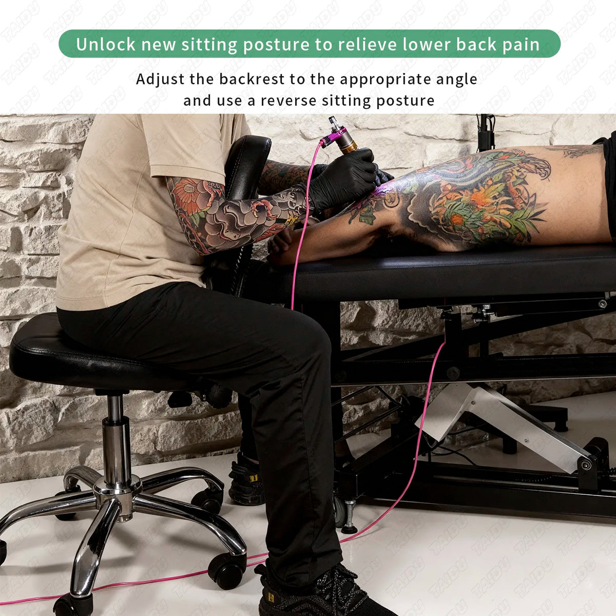 MULTI-FUNCTIONAL NEW MODEL PNEUMATIC LIFT TATTOO CHAIR （SPECIAL LAUNCH OFFER） - Agenda365.com