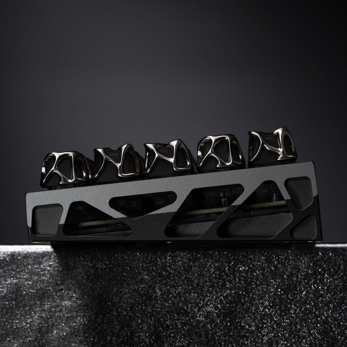 XVX Venom Themed Liquid Metallic Electroplating ABS+PC Keycap Set - Agenda365.com
