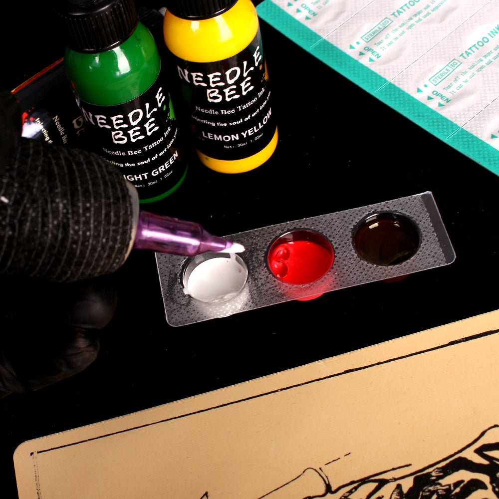 Tattoo Ink Cups-EO sterilization-24pcs-15cups/1pcs - Agenda365.com