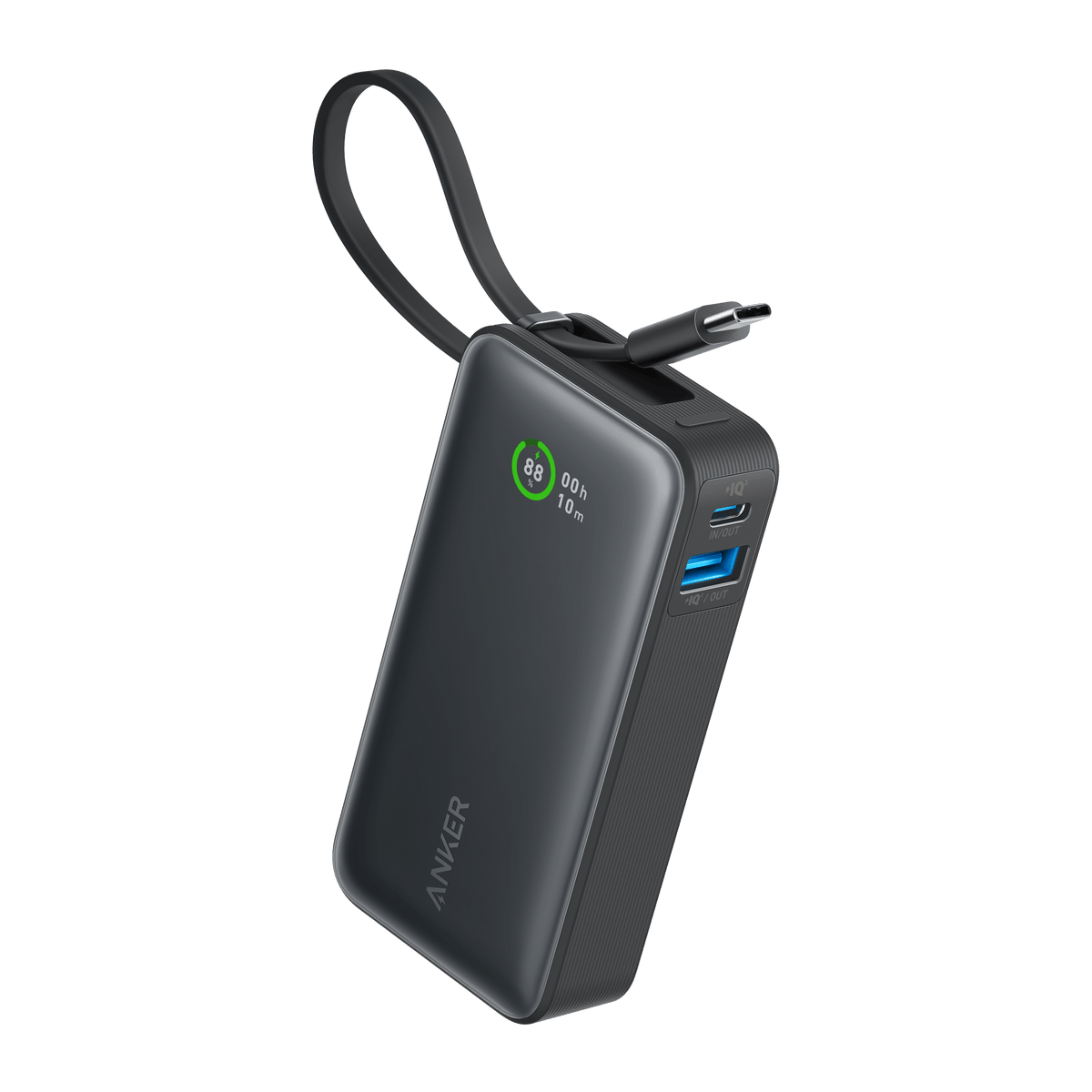 Anker Nano Power Bank (30W, Built-In USB-C Cable) - Agenda365.com