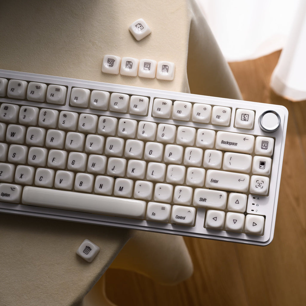 XVX White Chocolate MOA Profile Translucent 139-Key PC Keycap Set - Agenda365.com