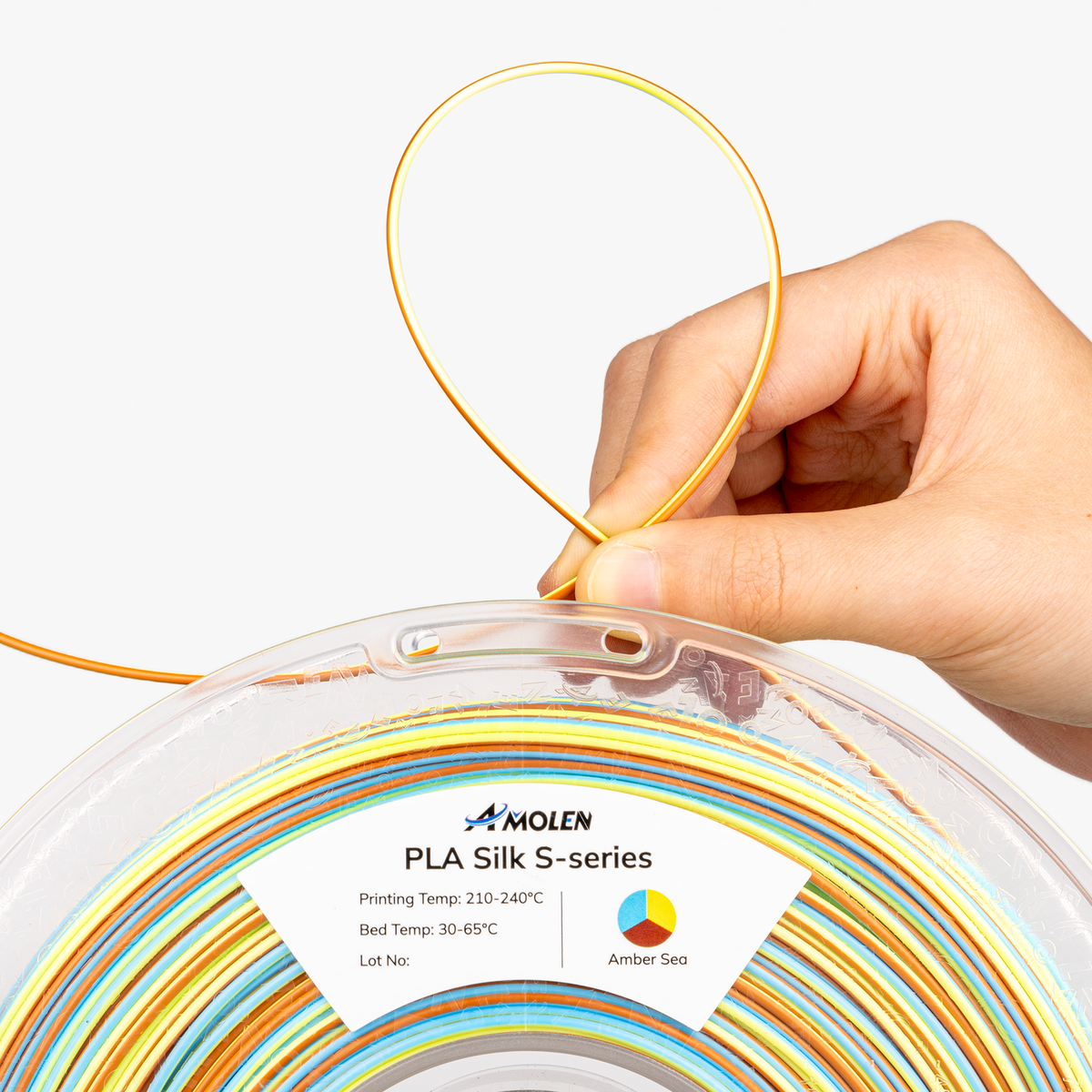 PLA Silk S-Series Filament 1.75mm, 1KG/2.2LB - Agenda365.com