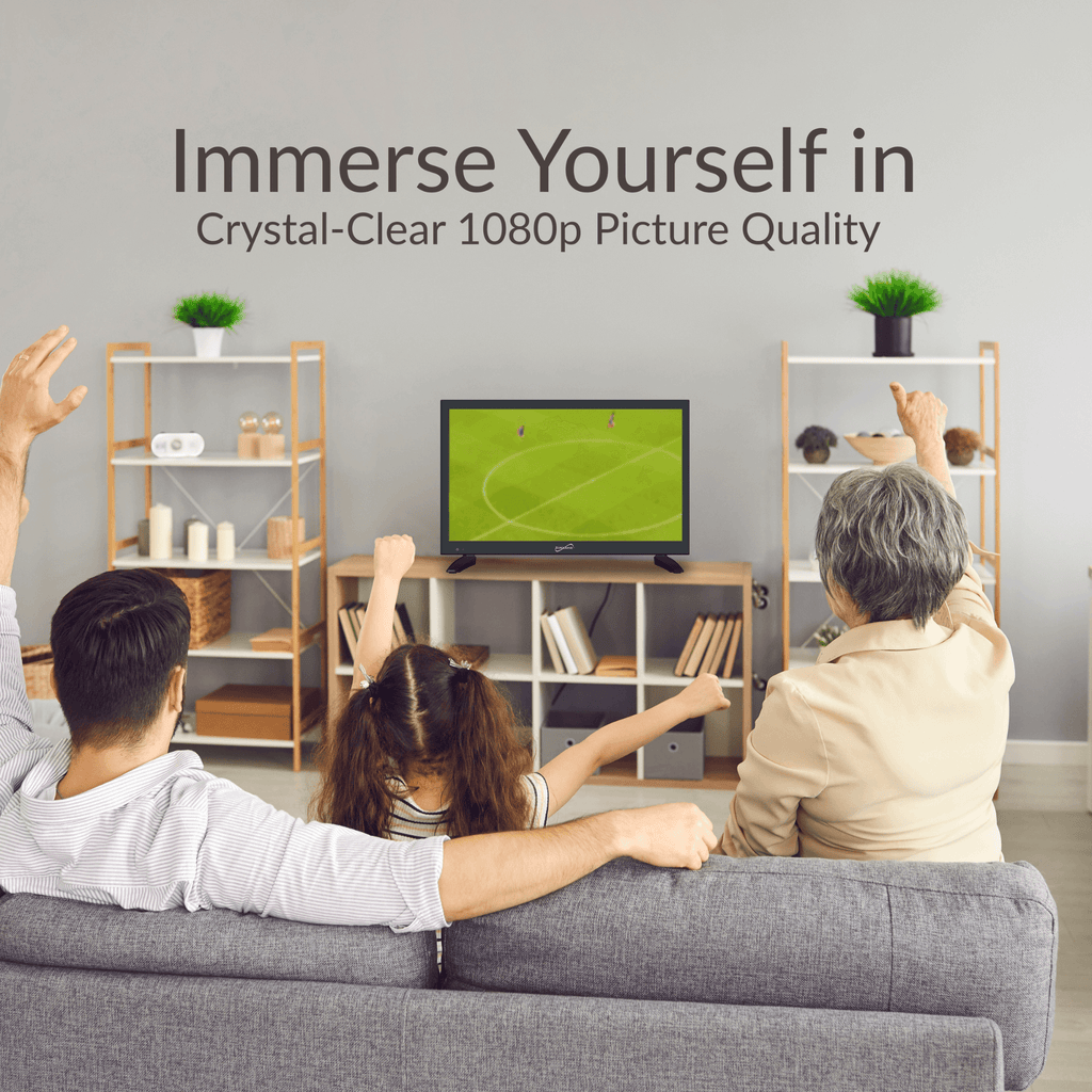 Supersonic 19" VIDAA ACDC Compatible LED Smart TV with Built-In WiFi - Agenda365.com
