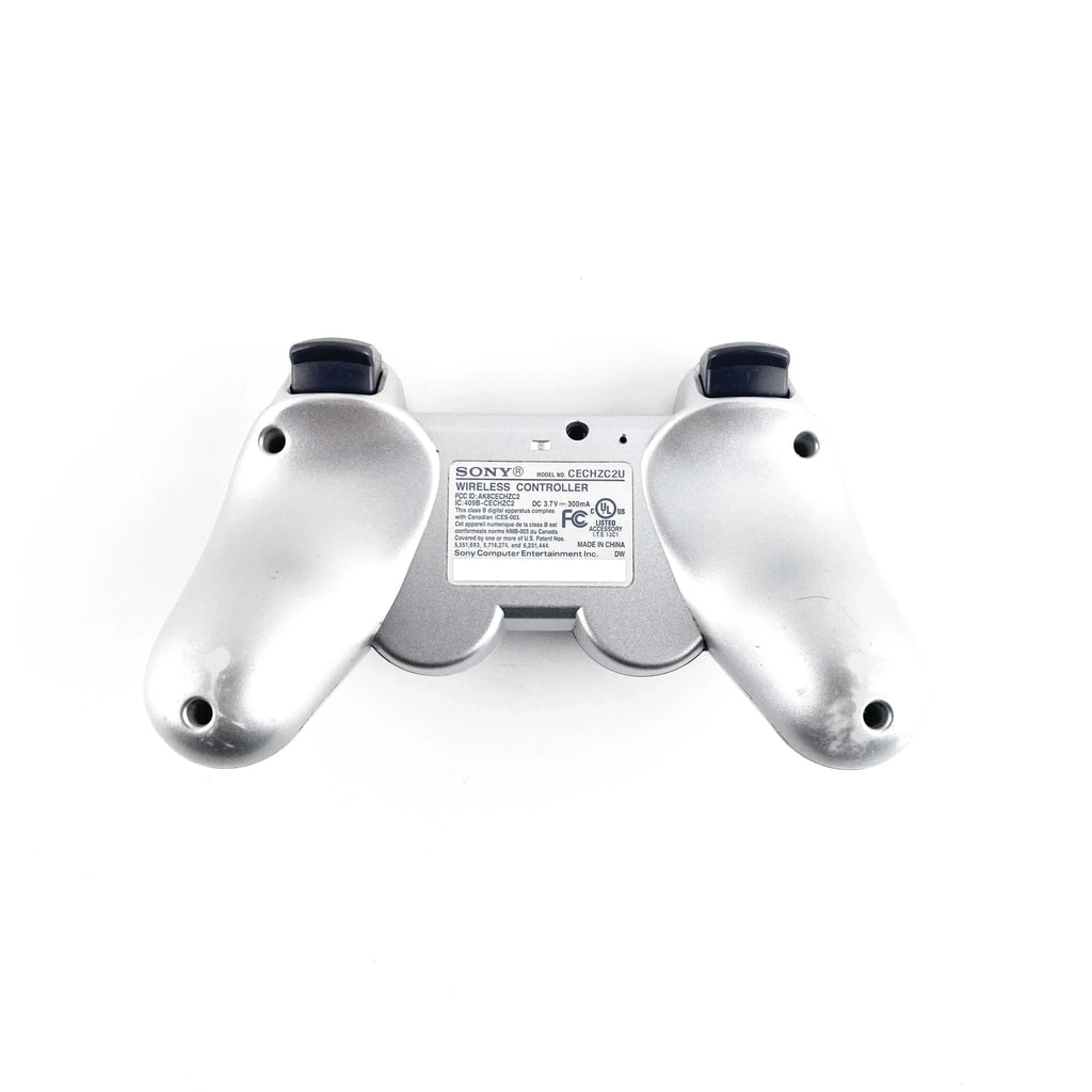 PlayStation 3 (PS3) Dualshock 3 Controller [OEM][Silver][Scratch and Scuff] – PlayStation 3 Accessory (PS3) - Agenda365.com