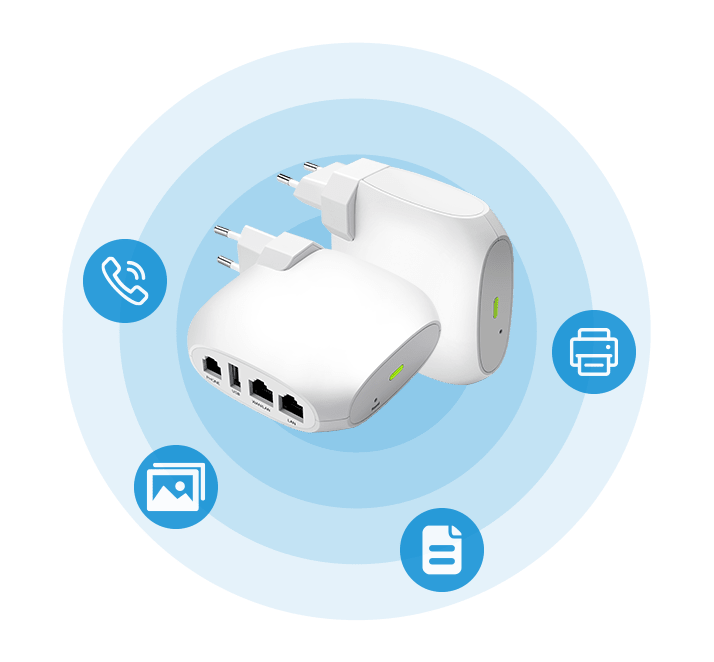 Silarius SILSPA101US Portable Wireless VoIP Adapter - Agenda365.com