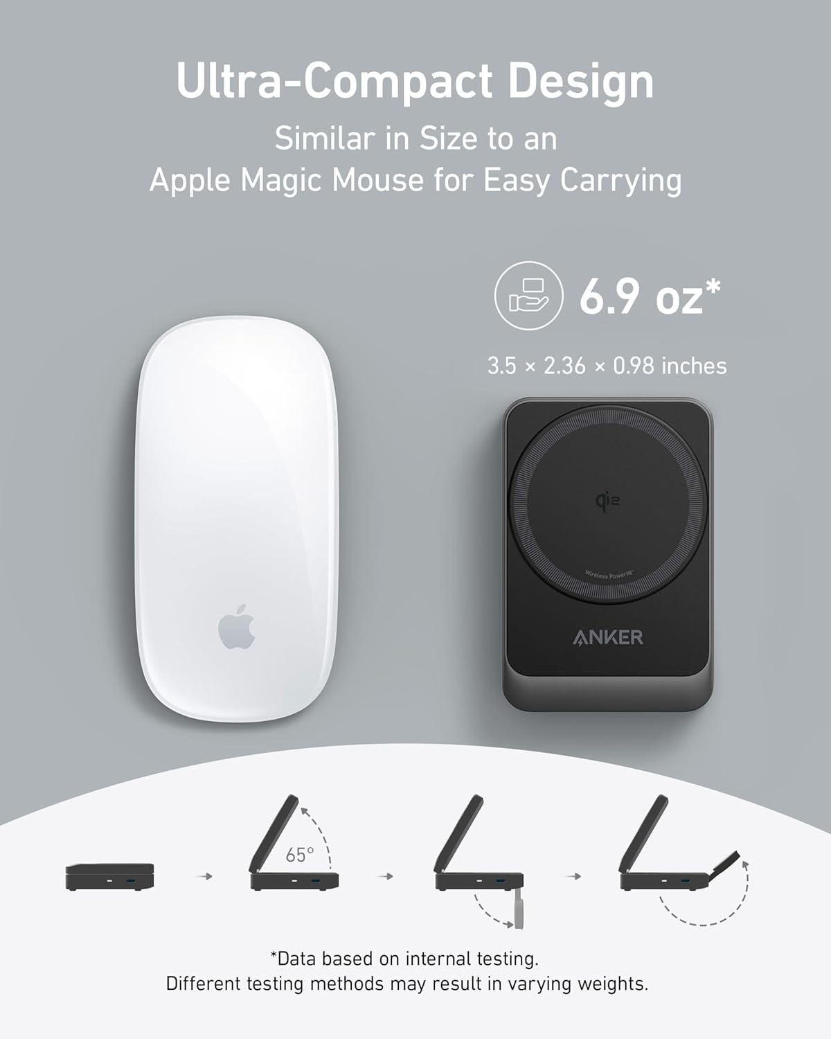 Anker MagGo Wireless Charging Station (Foldable 3-in-1) - Agenda365.com