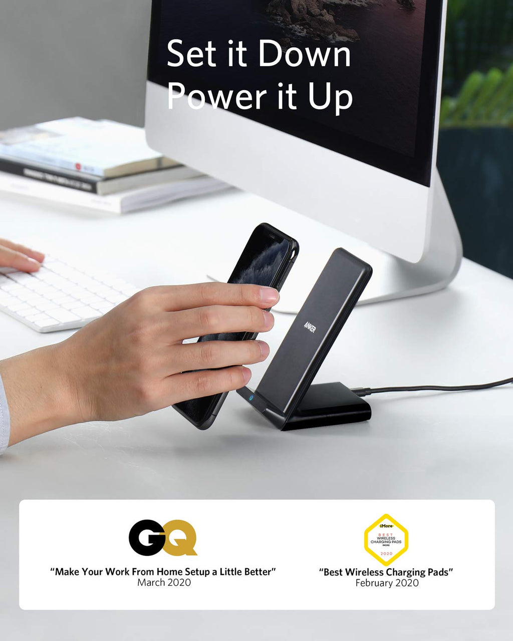 Anker <b>313</b> Wireless Charger (Stand) - Agenda365.com