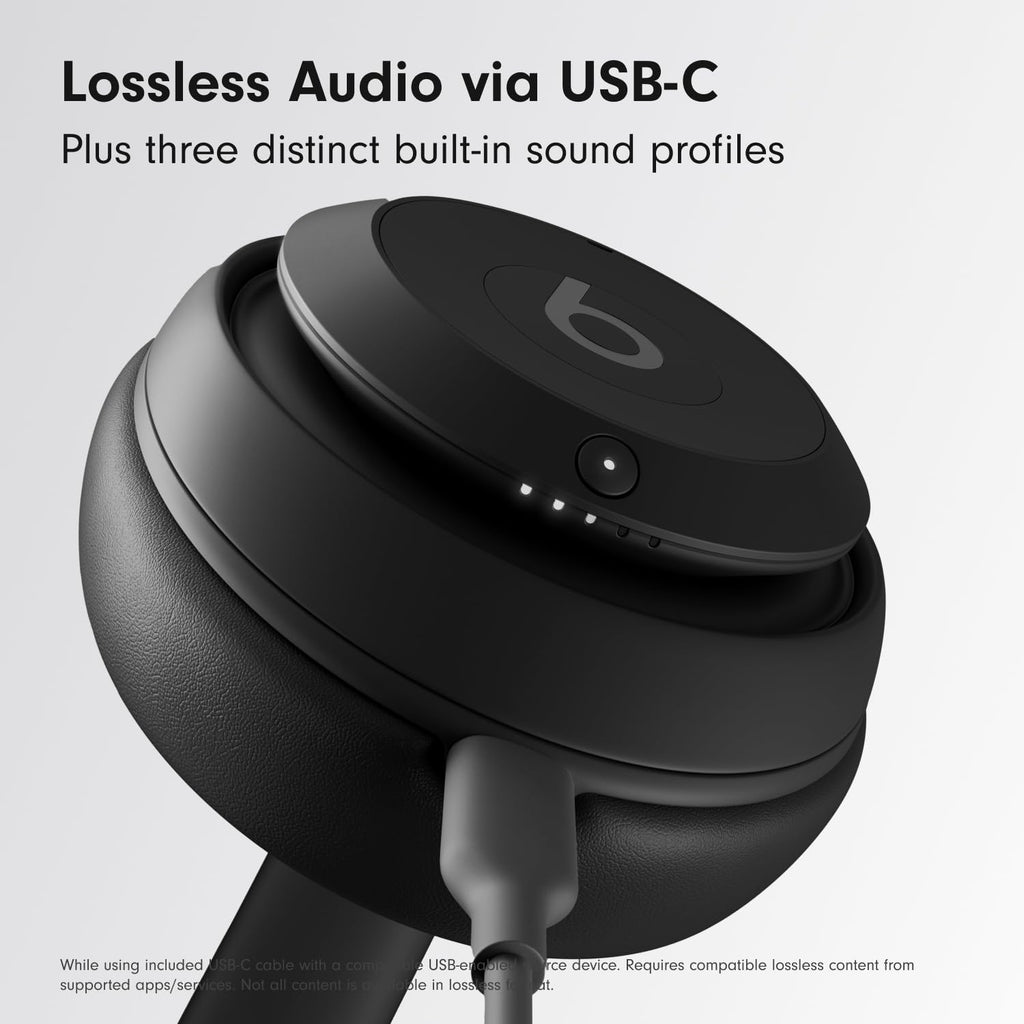 Beats Studio Pro Premium Wireless Over-Ear Headphones- Up to 40-Hour Battery Life, Active Noise Cancelling, Great for Travel & Commuting, USB-C Lossless Audio, Apple & Android Compatible -Black (Refurbished) - Agenda365.com