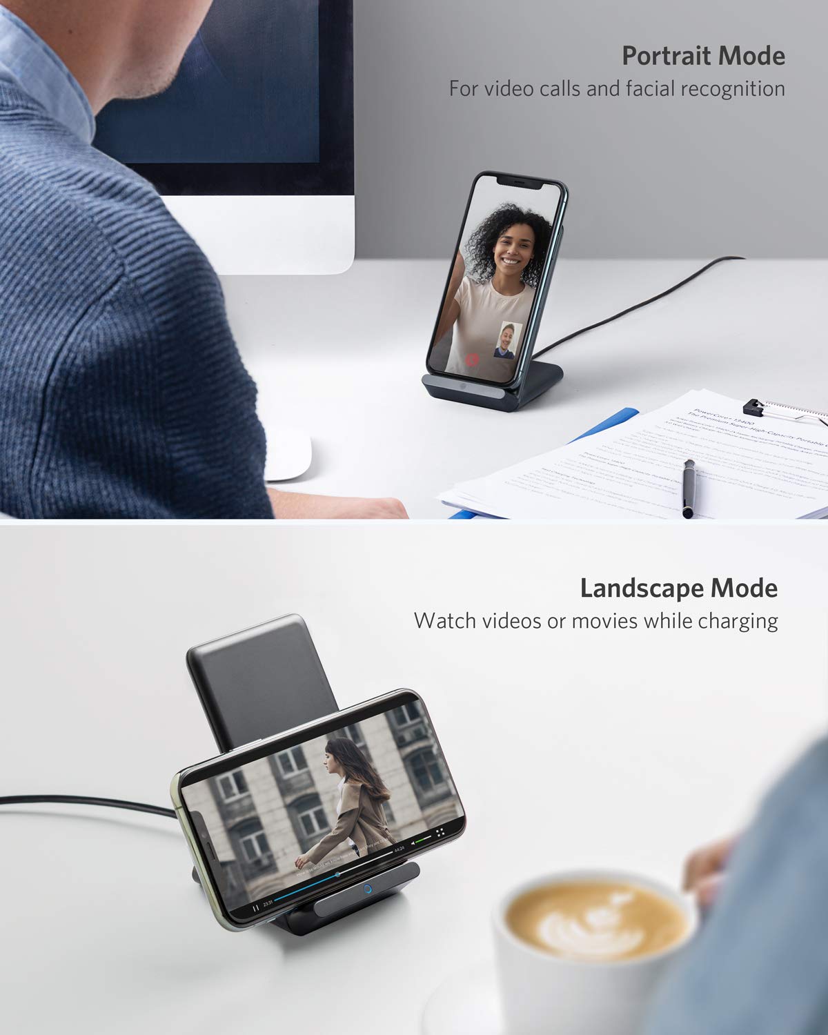 Anker <b>313</b> Wireless Charger (Stand) - Agenda365.com