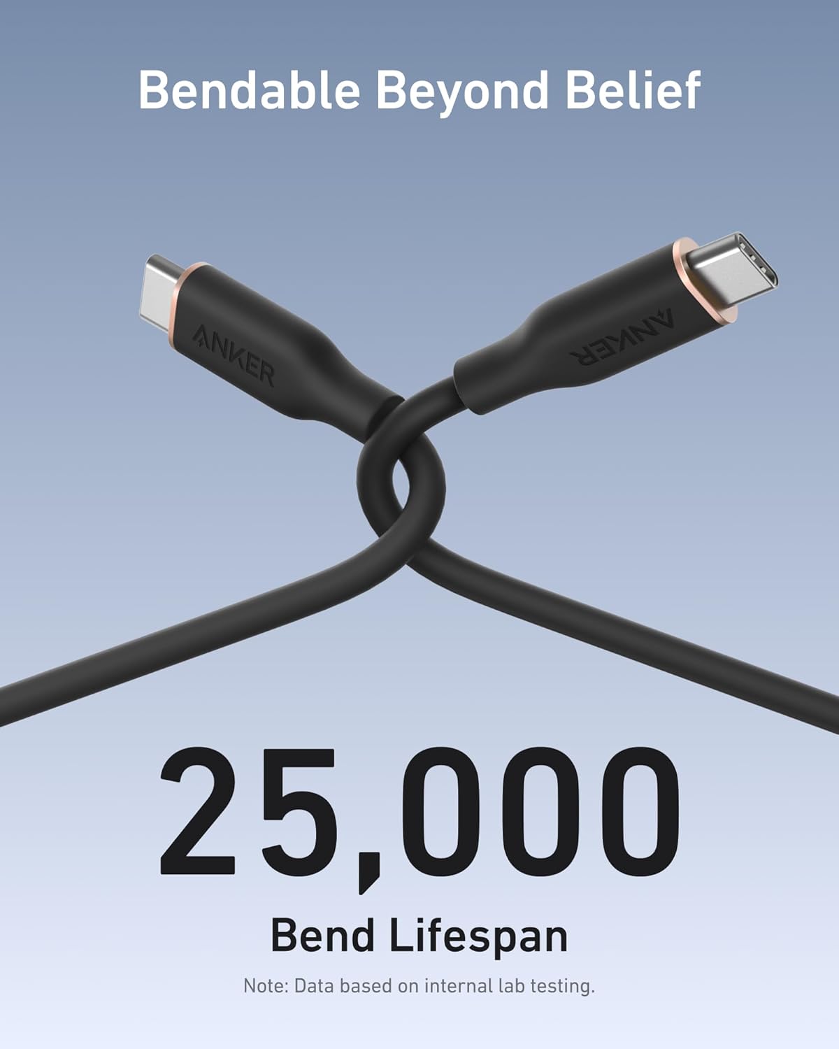 Anker <b>643</b> USB-C to USB-C Cable (Flow, Silicone) - Agenda365.com