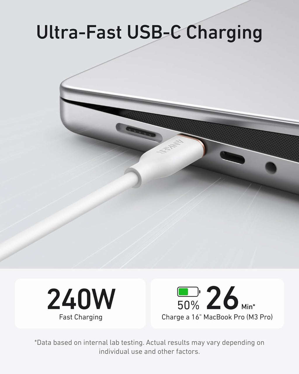 Anker <b>643</b> USB-C to USB-C Cable (Flow, Silicone) - Agenda365.com