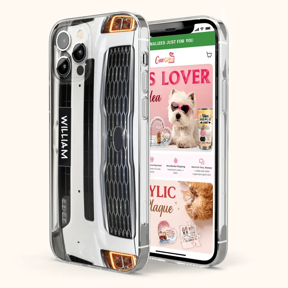 Custom Personalized SUV Car Phone Case - Case For iPhone, Samsung and Xiaomi - NOU727 - Agenda365.com