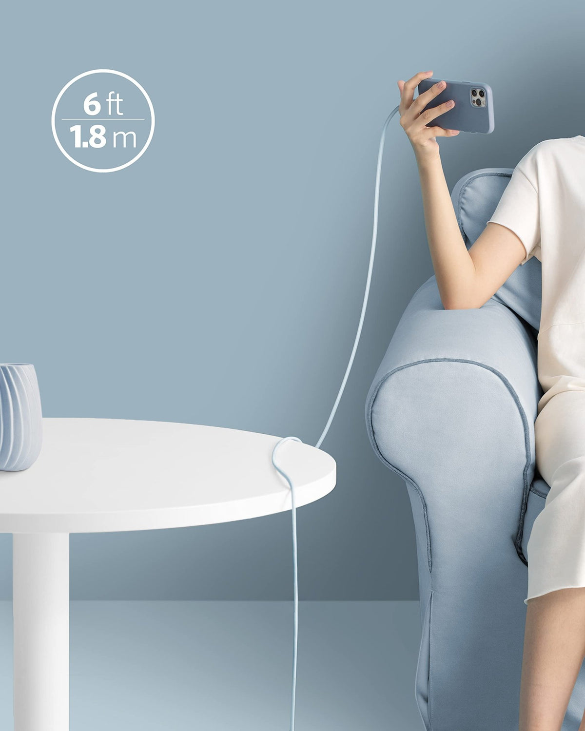 Anker <b>641</b> USB-C to Lightning Cable (Flow, Silicone) - Agenda365.com