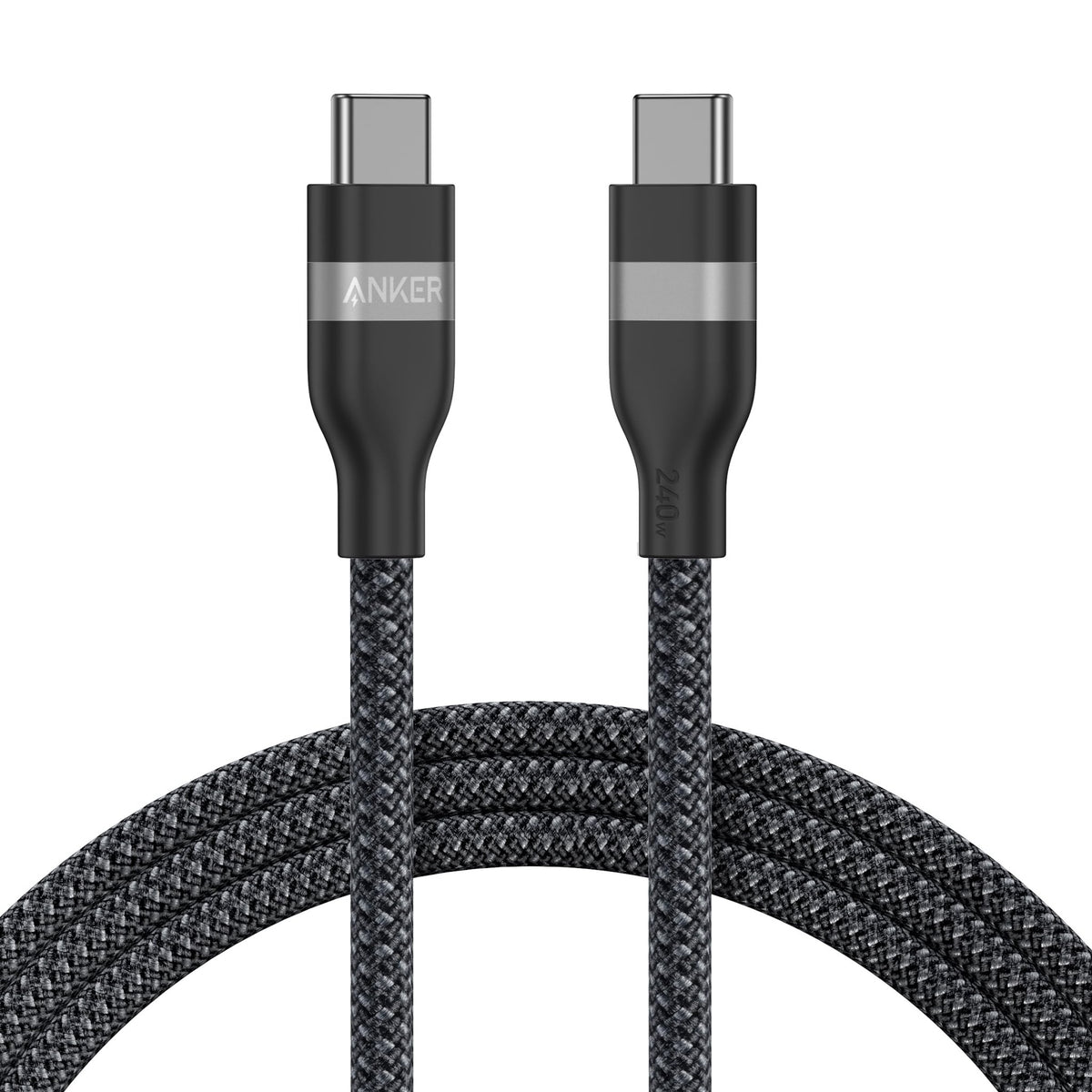 Anker USB-C to USB-C Cable (3 ft / 6 ft, 240W, Upcycled-Braided) - Agenda365.com