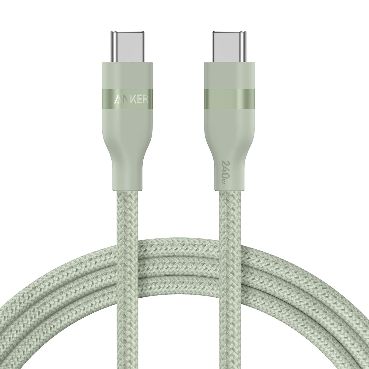 Anker USB-C to USB-C Cable (3 ft / 6 ft, 240W, Upcycled-Braided) - Agenda365.com
