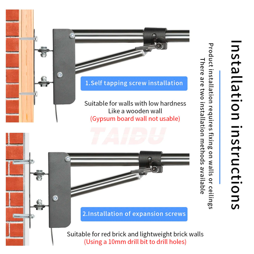 TAIDU PROMOTIONAL PL-48 LARGE PANEL TELESCOPING TATTOO WALL LIGHT - Agenda365.com