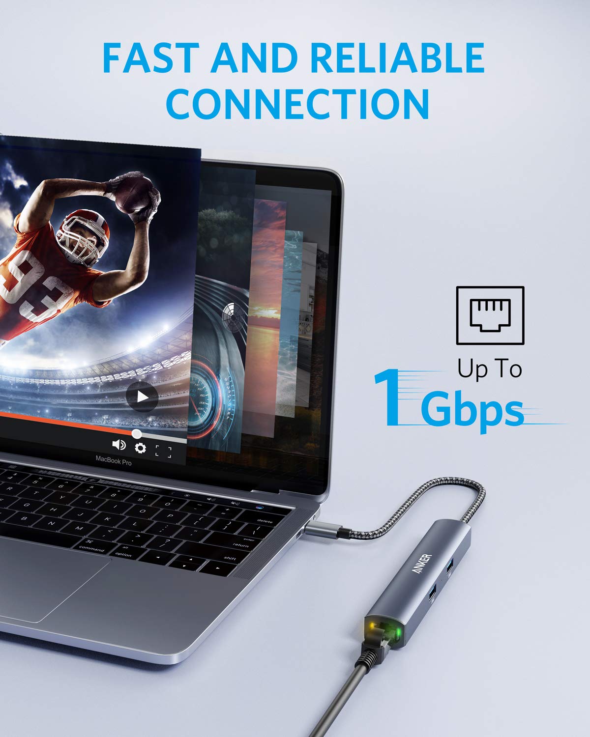 Anker <b>543</b> USB-C Hub (6-in-1, Slim) - Agenda365.com