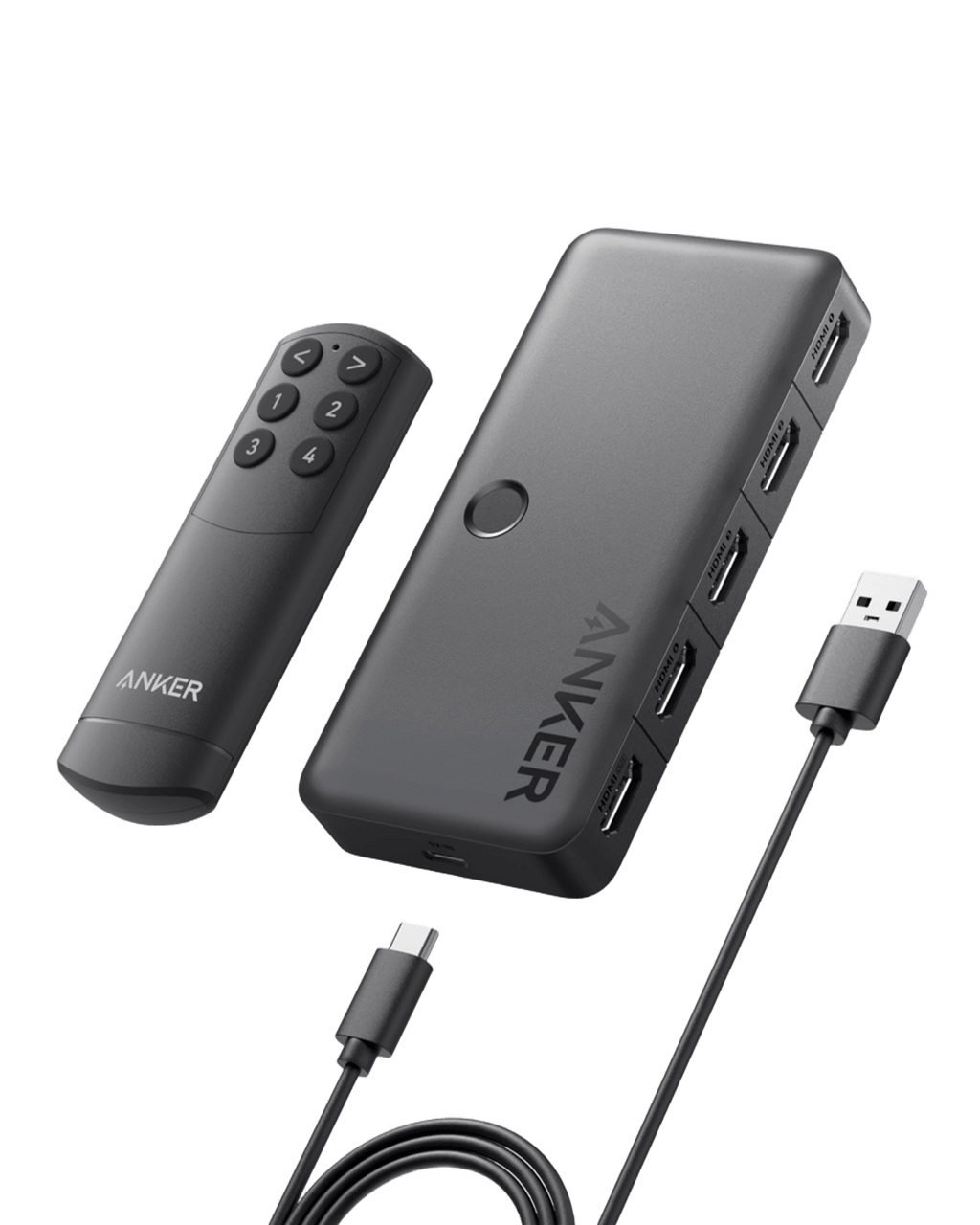 Anker HDMI Switch (4 in 1 Out, 4K HDMI) - Agenda365.com