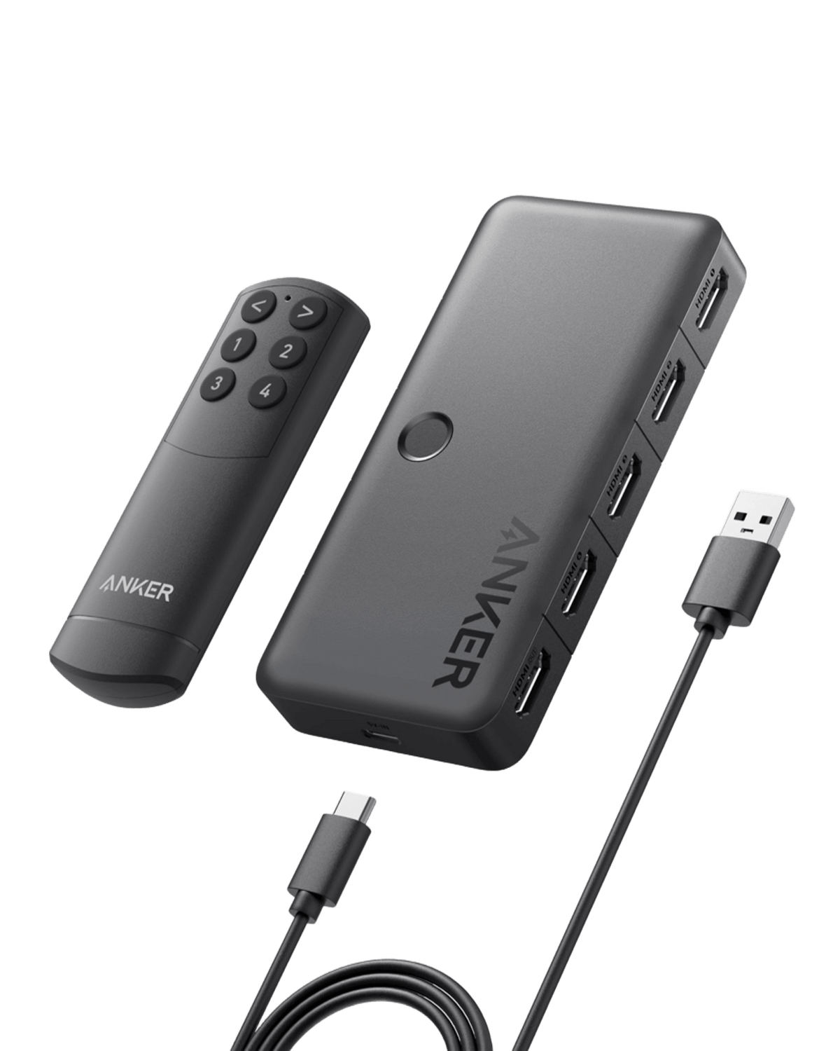 Anker HDMI Switch (4 in 1 Out, 4K HDMI) - Agenda365.com