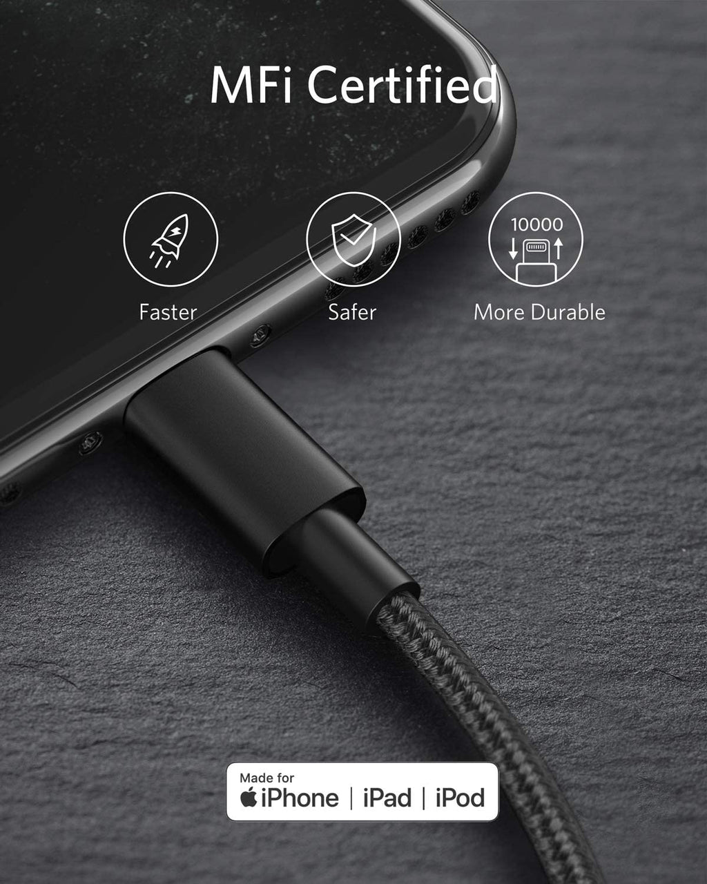 Anker <b>331</b> USB-C to Lightning Cable - Agenda365.com