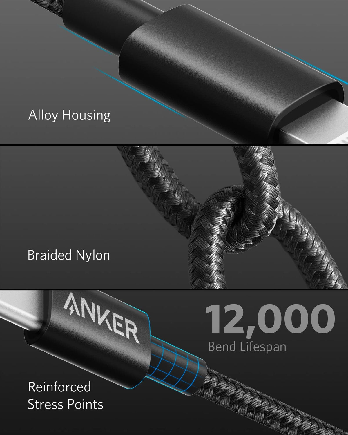 Anker <b>331</b> USB-C to Lightning Cable - Agenda365.com