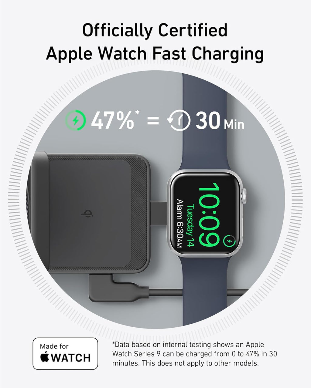 Anker MagGo Wireless Charging Station (Foldable 3-in-1) - Agenda365.com