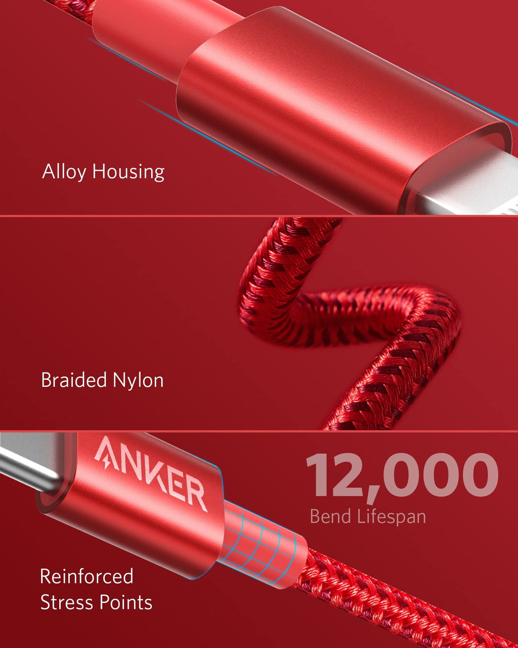Anker <b>331</b> USB-C to Lightning Cable - Agenda365.com