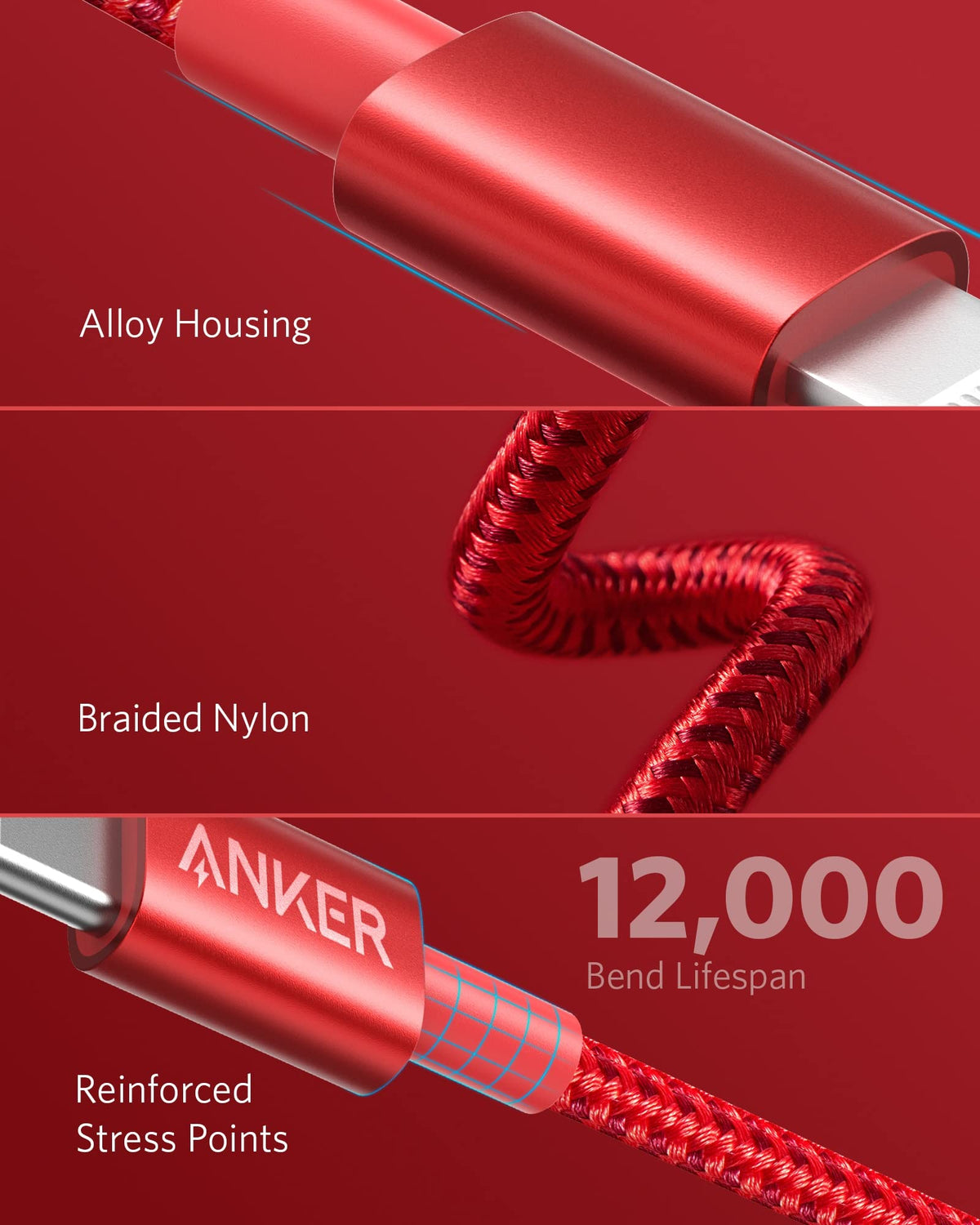 Anker <b>331</b> USB-C to Lightning Cable - Agenda365.com