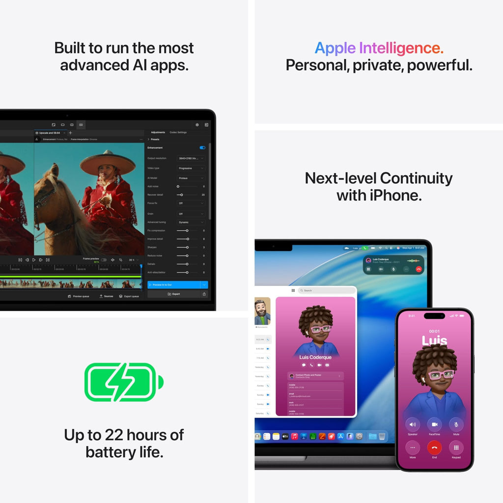 Apple 2026 MacBook Pro Laptop with Apple M5 Pro chip with 15-core CPU and 16-core GPU: Built for AI, 14.2-inch Liquid Retina XDR Display, 24GB Unified Memory, 1TB SSD, Wi-Fi 7; Space Black - Agenda365.com