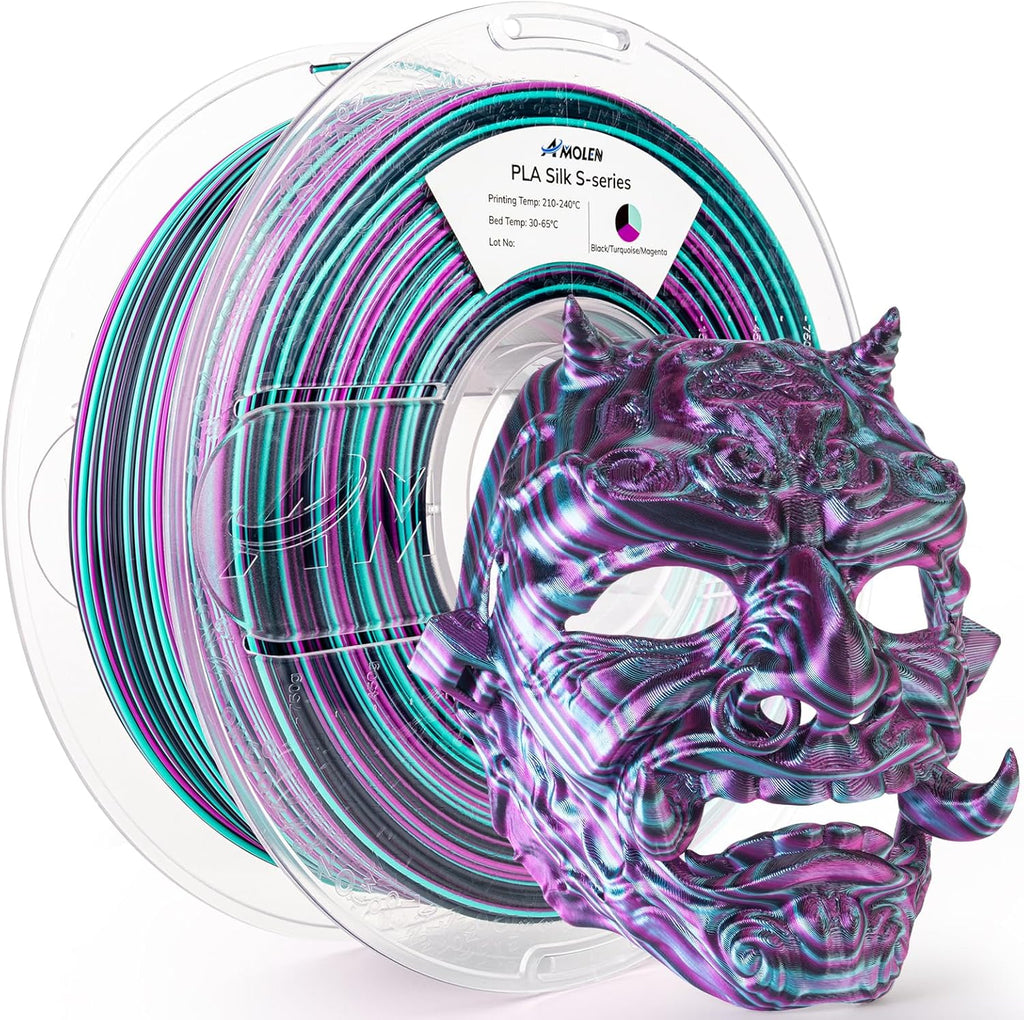 PLA Silk S-Series Filament 1.75mm, 1KG/2.2LB - Agenda365.com