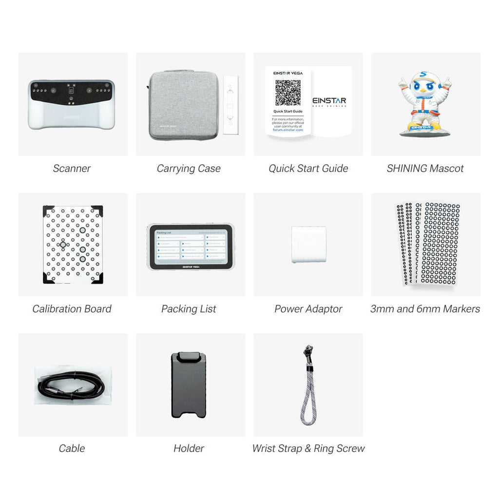 EINSTAR VEGA-Wireless All-In-One 3D Scanner - Agenda365.com
