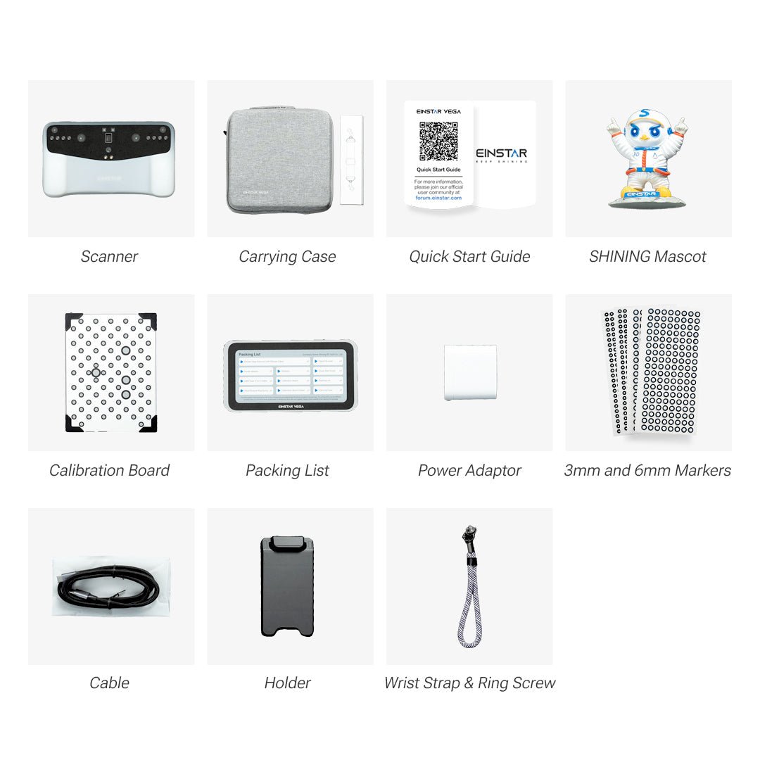 EINSTAR VEGA-Wireless All-In-One 3D Scanner - Agenda365.com