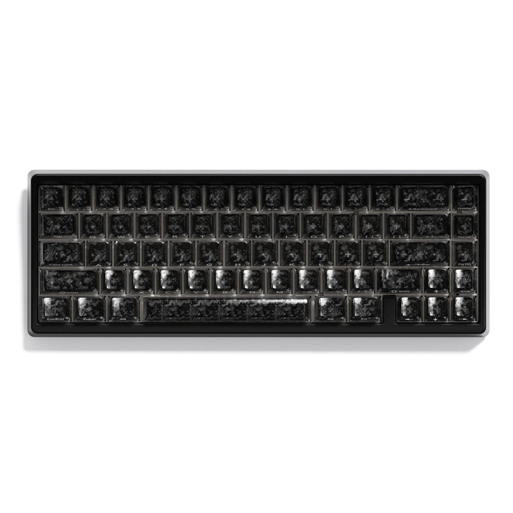 XVX M67 JadeStone Forged Carbon VIA Tri-Mode Mechanical Keyboard - Agenda365.com