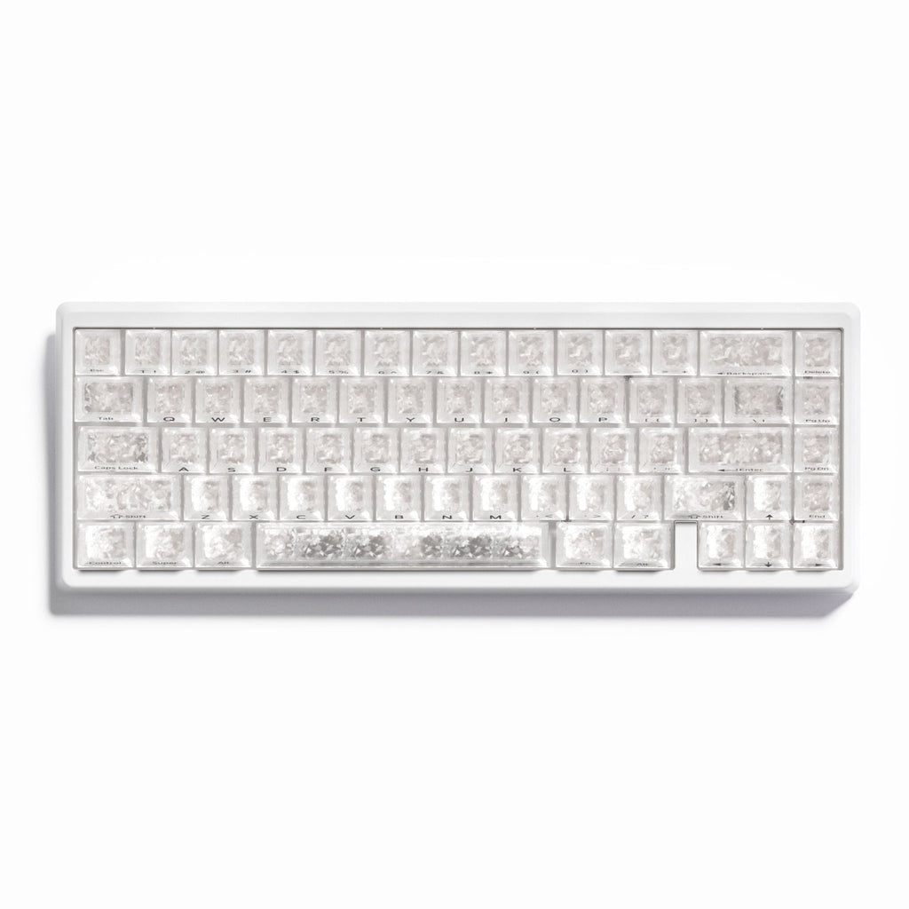 XVX M67 JadeStone Forged Carbon VIA Tri-Mode Mechanical Keyboard - Agenda365.com