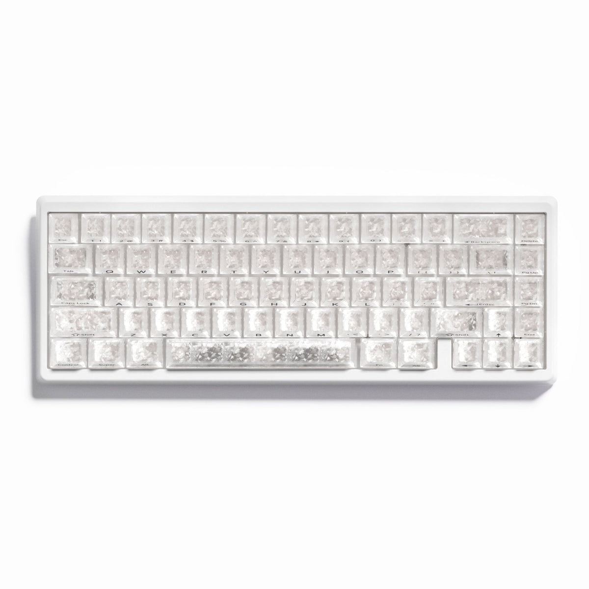 XVX M67 JadeStone Forged Carbon VIA Tri-Mode Mechanical Keyboard - Agenda365.com
