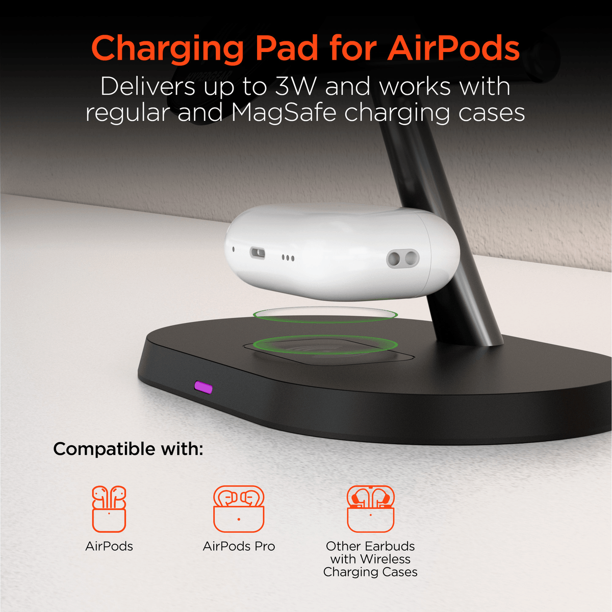 HyperGear MaxCharge Pro 3-in-1 Magsafe Charging Stand - Agenda365.com