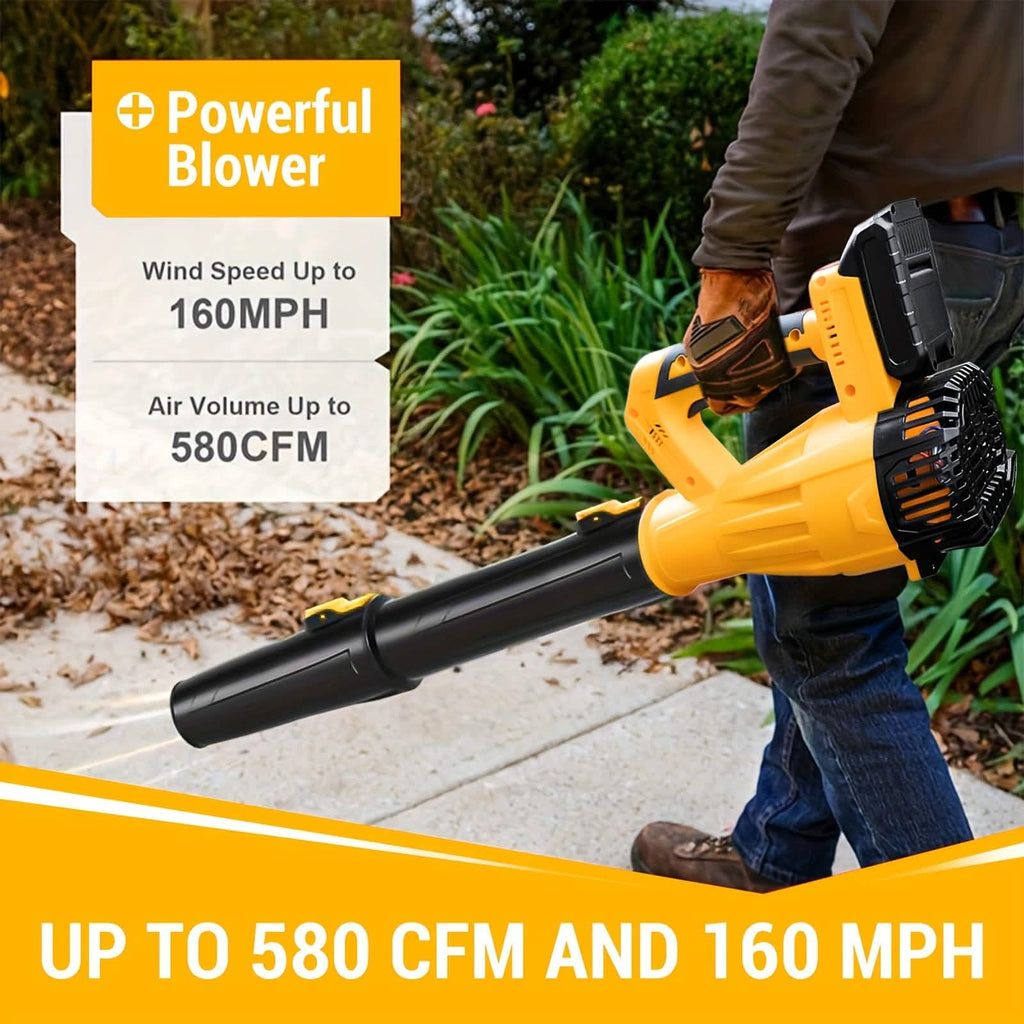 Powerful Cordless Leaf Blower - Agenda365.com
