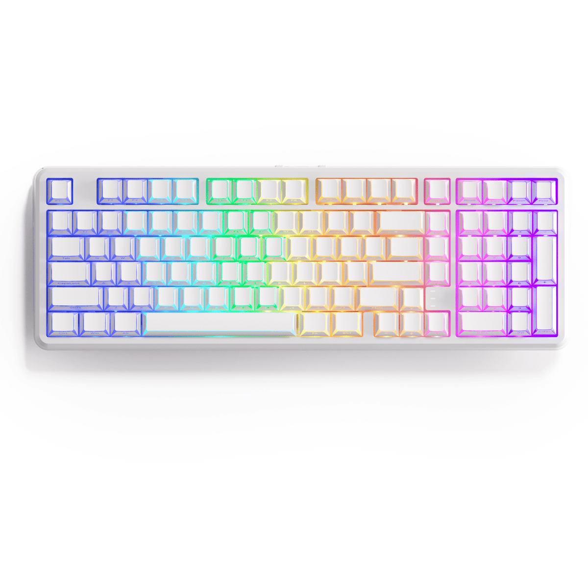 XVX M98 Lumina 96% Wireless RGB Gasket Mechanical Keyboard - Agenda365.com