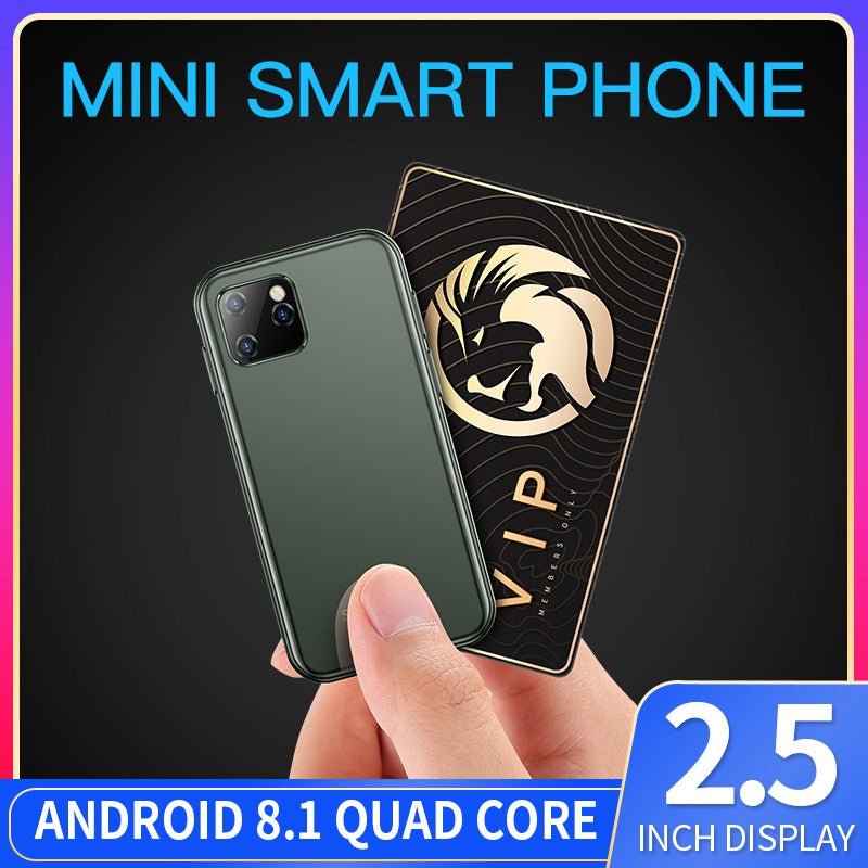 Android System 8.1 Pocket Smartphone 3G Mini XS11 Sono GPS Dual Camera WIFI - Agenda365.com