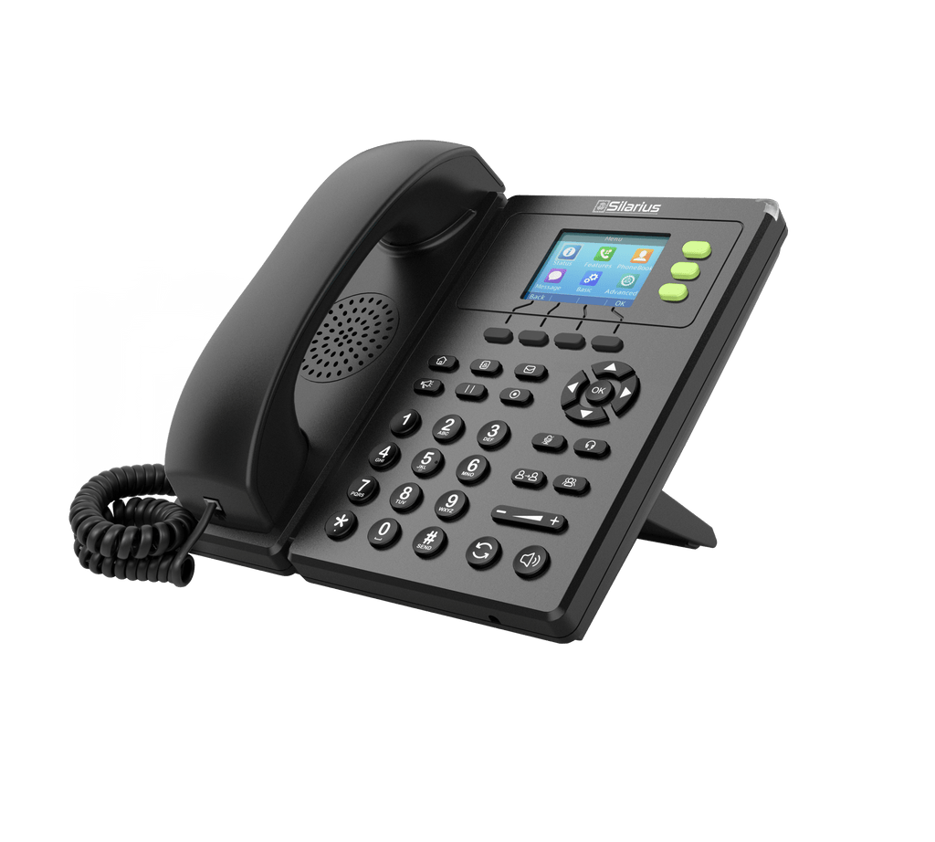 Silarius SILCIPP3SPW Basic Business Color Screen IP Phone - Agenda365.com