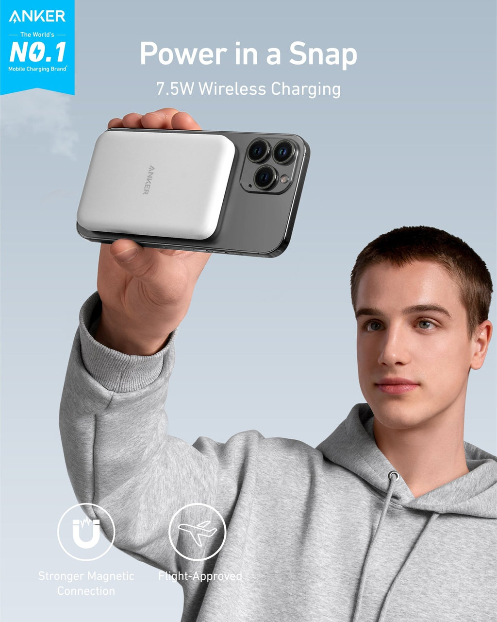 Anker <b>621</b> Magnetic Battery (MagGo) - Agenda365.com