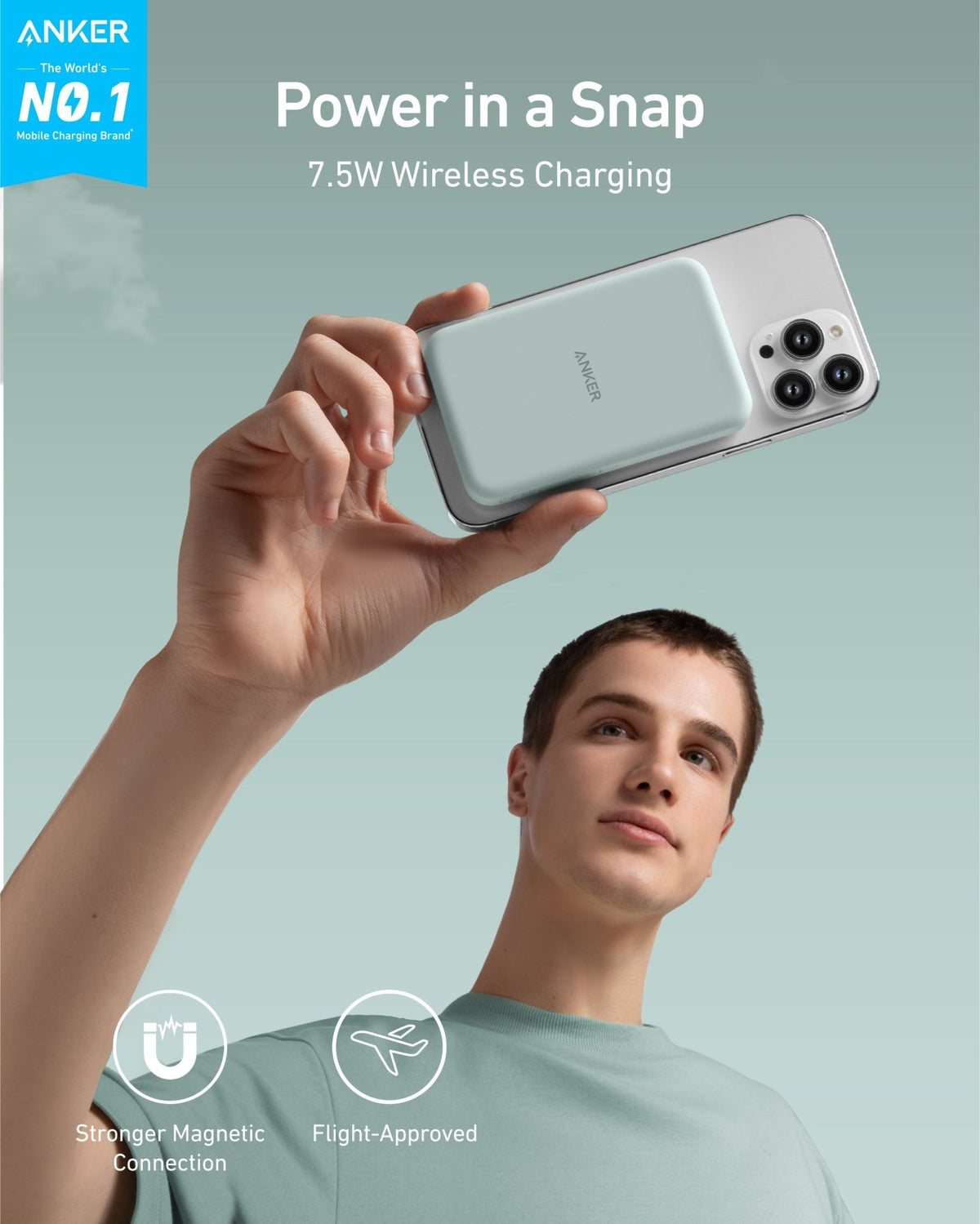 Anker <b>621</b> Magnetic Battery (MagGo) - Agenda365.com