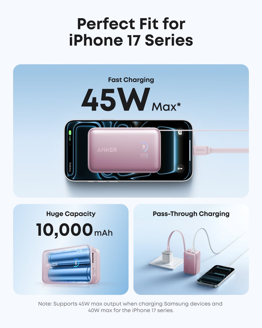 Anker Nano Power Bank (10K, 45W, Built-In Retractable USB-C Cable) - Agenda365.com