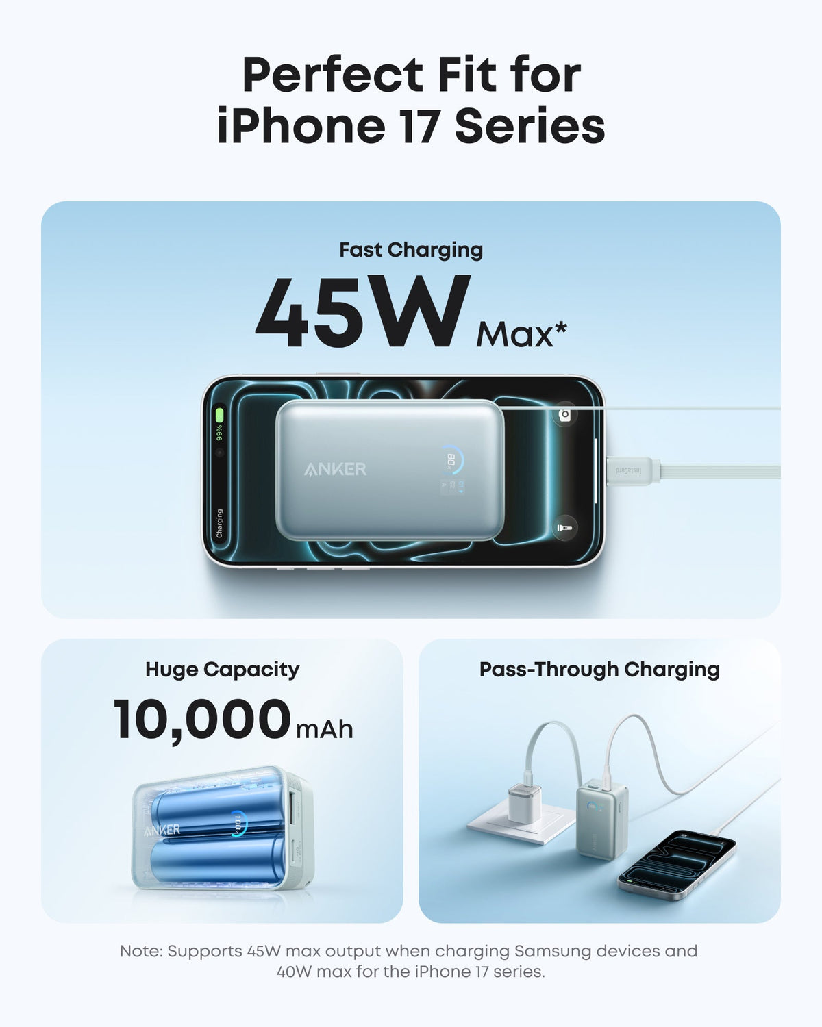 Anker Nano Power Bank (10K, 45W, Built-In Retractable USB-C Cable) - Agenda365.com
