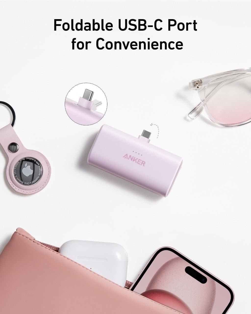 Anker Nano Power Bank (22.5W, Built-In USB-C Connector) - Agenda365.com