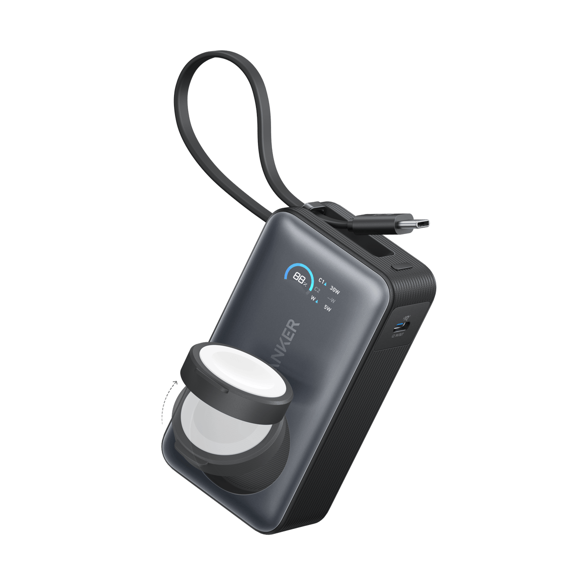 Anker MagGo Power Bank (10K, 35W, For Apple Watch) - Agenda365.com