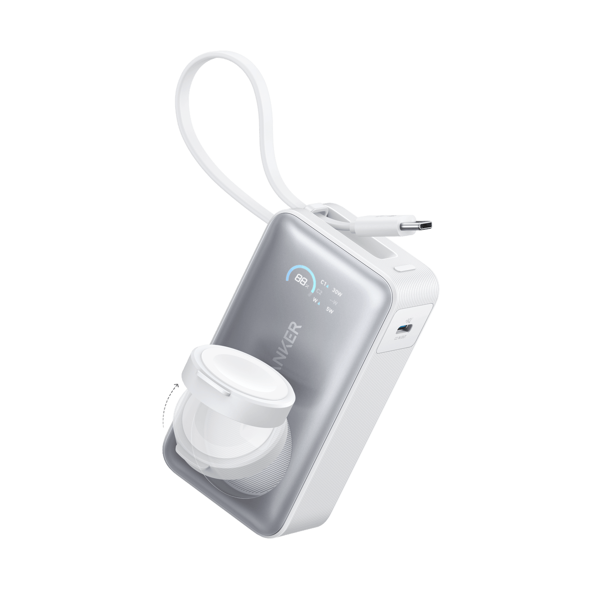 Anker MagGo Power Bank (10K, 35W, For Apple Watch) - Agenda365.com