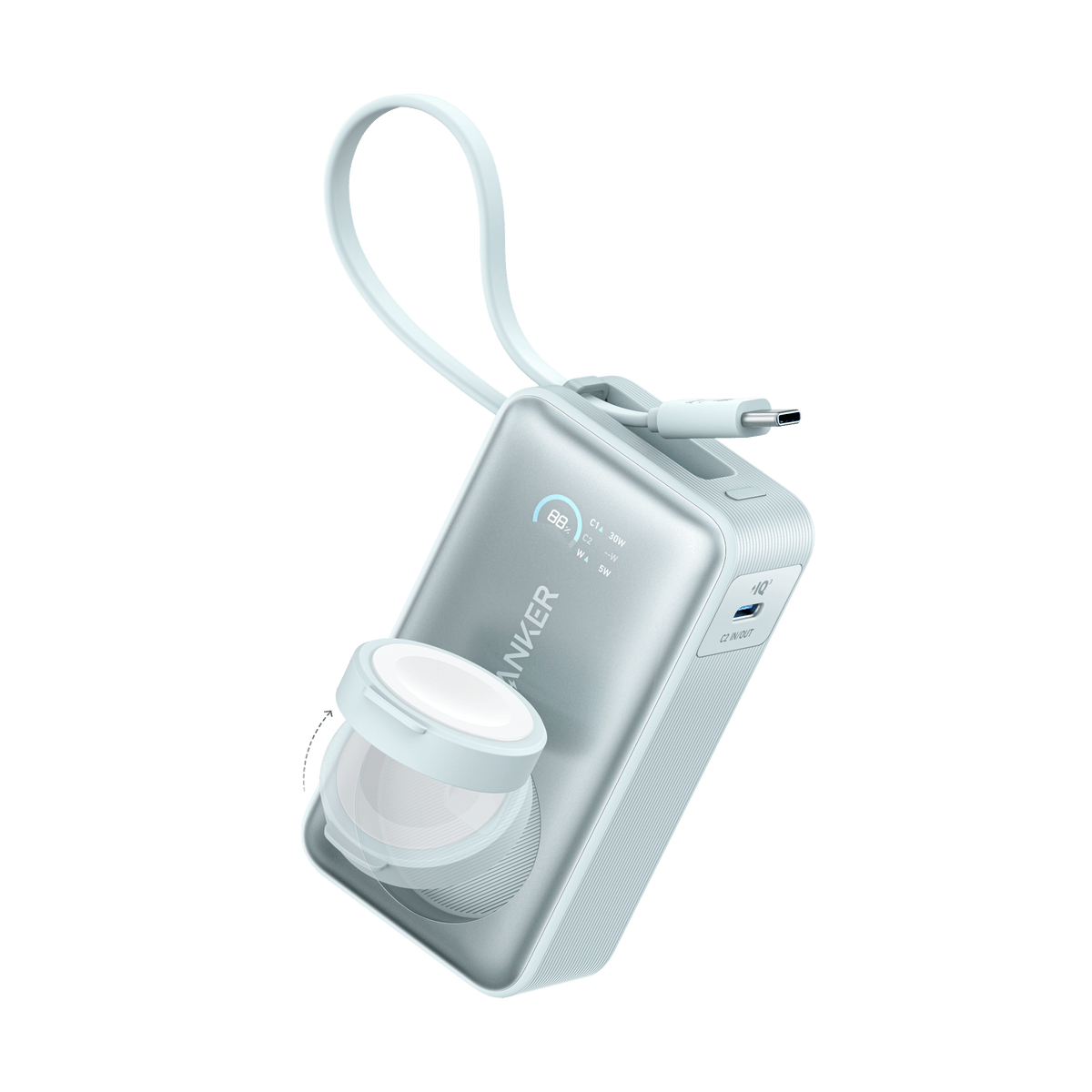 Anker MagGo Power Bank (10K, 35W, For Apple Watch) - Agenda365.com