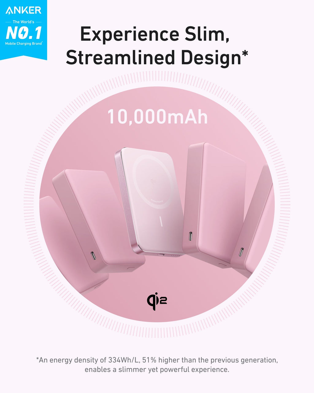 Anker MagGo Power Bank (10K, Slim) - Agenda365.com