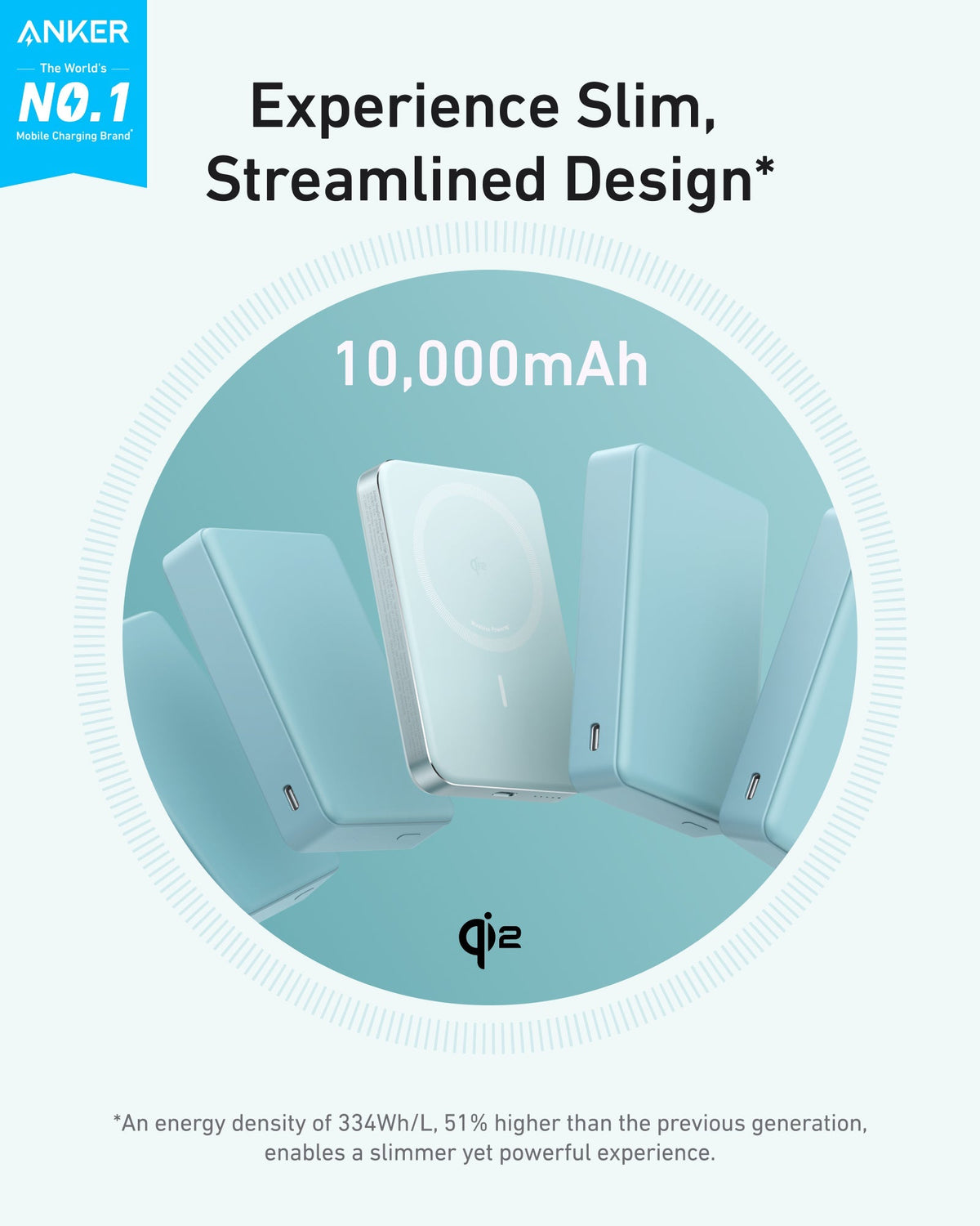 Anker MagGo Power Bank (10K, Slim) - Agenda365.com